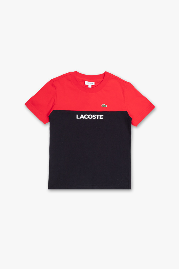 Lacoste con Kids T-shirt with logo
