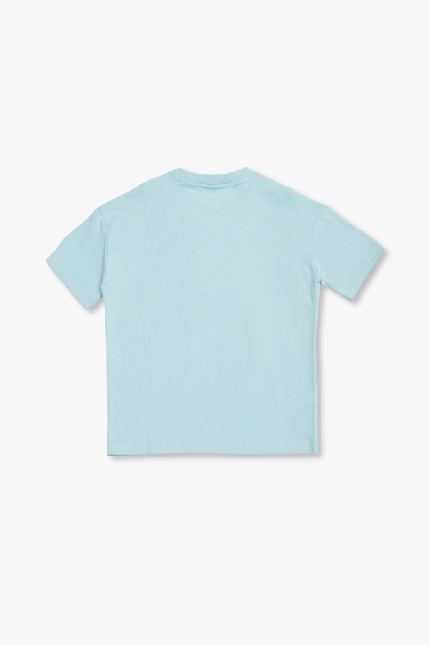 Lacoste Kids Lacoste Sweatshirt met geborduurd logo op de voorkant in grijs