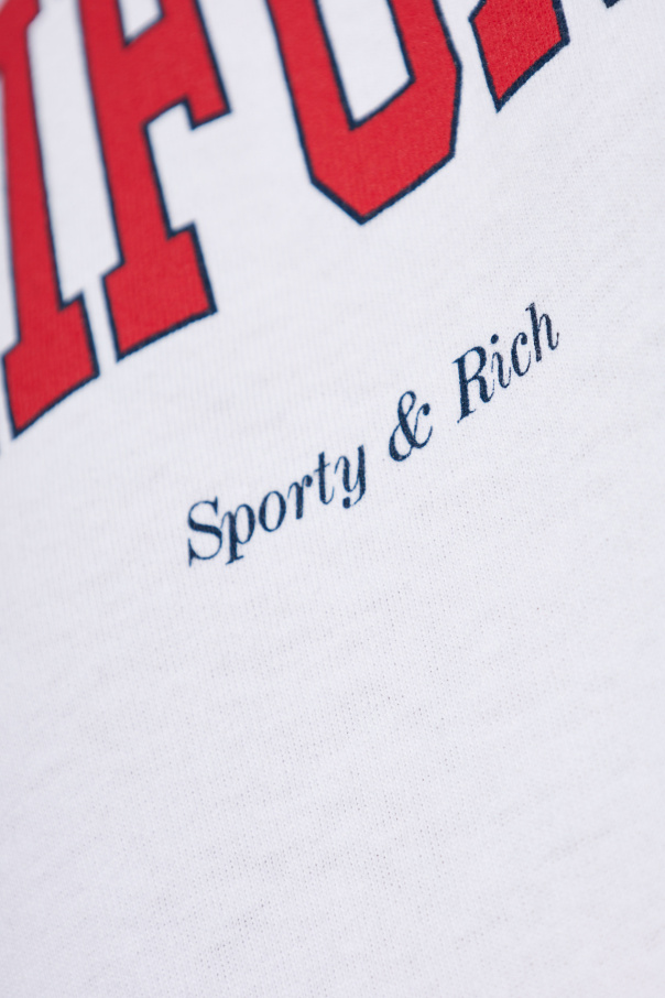 Sporty & Rich Bawełniany t-shirt