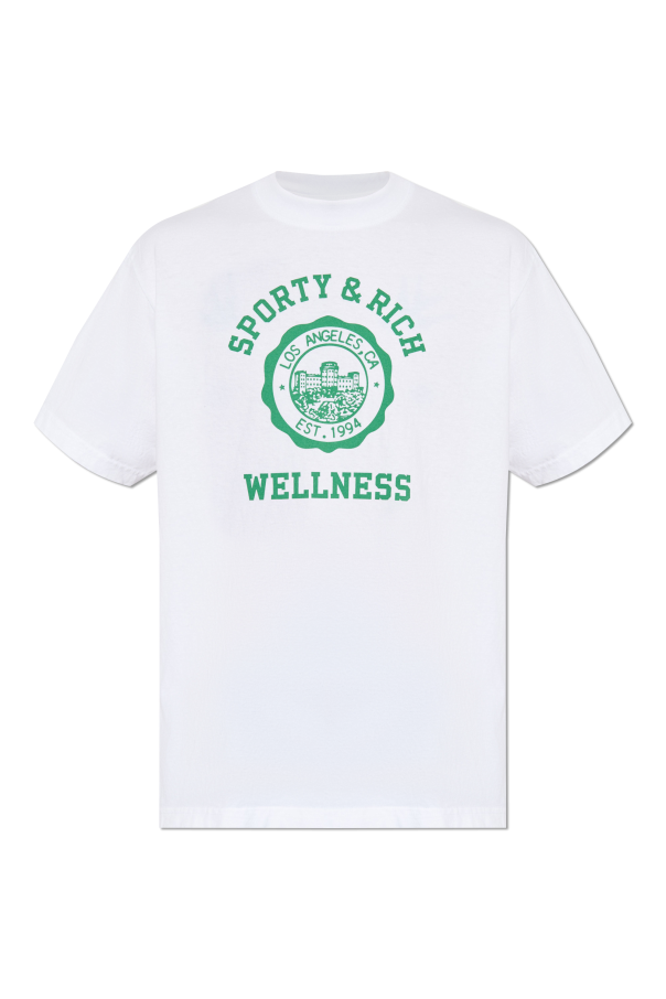 Sporty & Rich Bawełniany t-shirt
