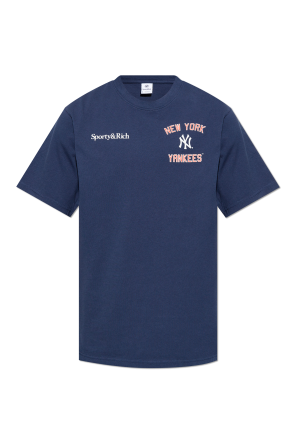 T-shirt z kolekcji `47 & the new york yankees` od Sporty & Rich