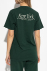 Sporty & Rich GREEN T-shirt from the New York collection