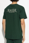 Sporty & Rich GREEN T-shirt from the New York collection