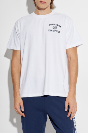 Sporty & Rich T-shirt z kolekcji `Wall Street`