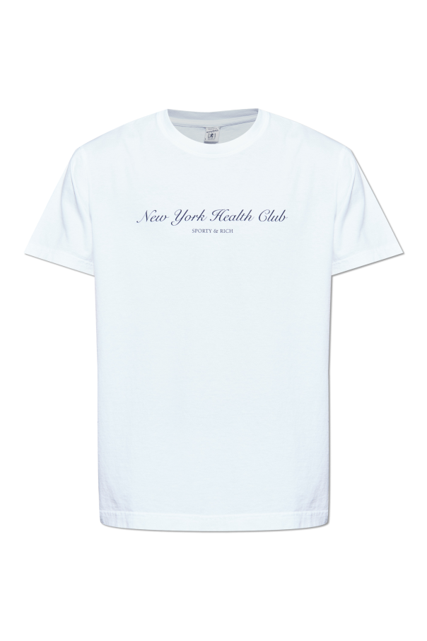 T-shirt with logo od Sporty & Rich