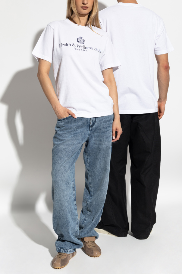 Sporty & Rich T-shirt from the "Riviera" collection