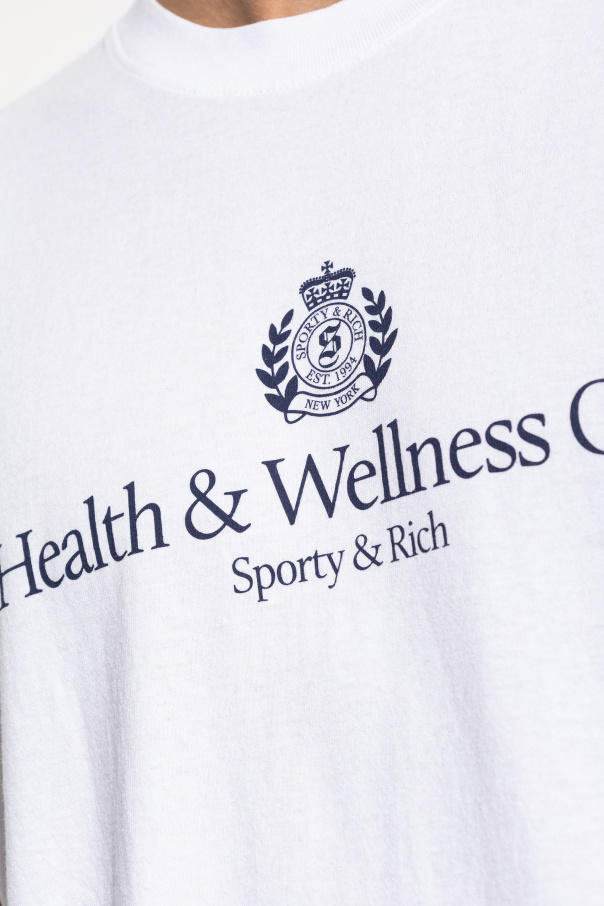 Sporty & Rich T-shirt from the "Riviera" collection