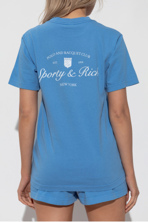 Sporty & Rich T-Shirt aus der Kollektion „Syracuse“