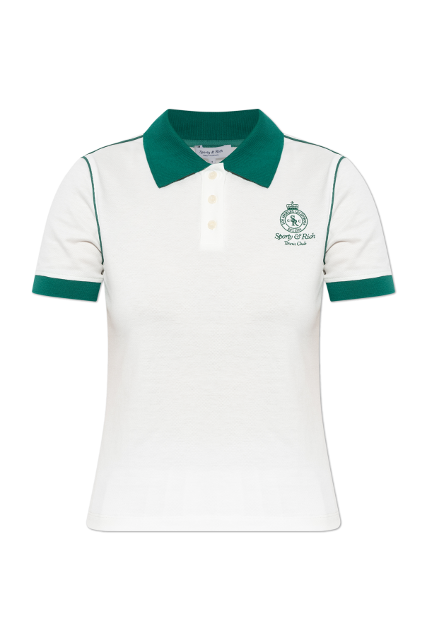Polo from the "Tenis Club" collection od Sporty & Rich