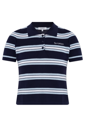 Polo ze wzorem w pasy