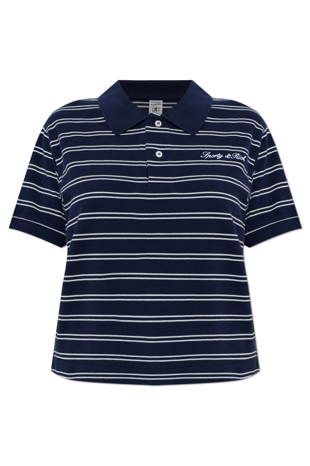 Sporty & Rich Polo aus der Kollektion „Marine“