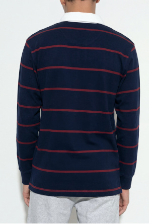 Sporty & Rich Polo mit langen Ärmeln aus der Kollektion „Central Park Drop“