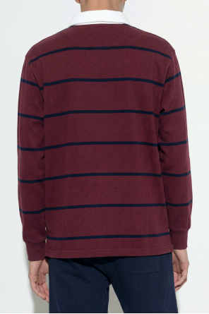 Sporty & Rich Langarm-Poloshirt aus der Kollektion ‘Central Park Drop’