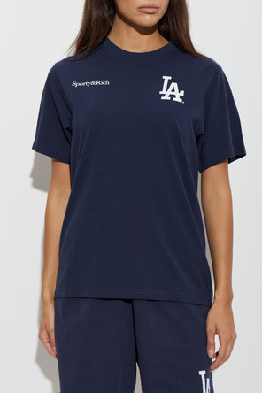 Sporty & Rich T-shirt from the ‘S&R X LA Dodgers’ collection