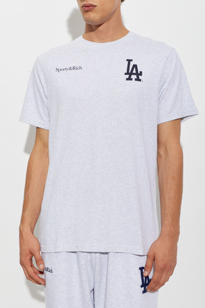 Sporty & Rich T-shirt from the ‘S&R X LA Dodgers’ collection