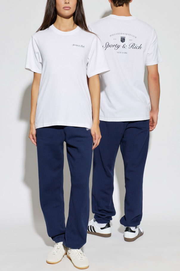 Sporty & Rich T-Shirt aus der Kollektion „Beverly Hills Tennis“