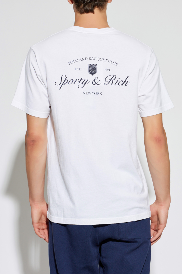 Sporty & Rich T-Shirt aus der Kollektion „Beverly Hills Tennis“