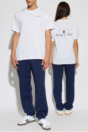Sporty & Rich T-Shirt aus der Kollektion „Beverly Hills Tennis“