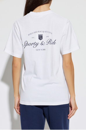 Sporty & Rich T-Shirt aus der Kollektion „Beverly Hills Tennis“