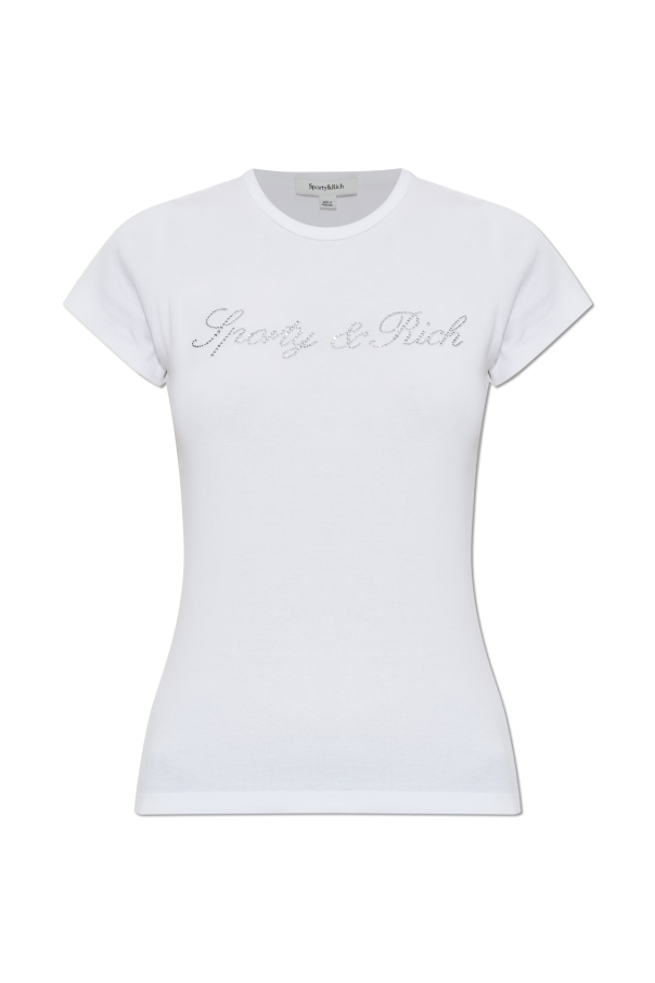 T-shirt from the `Rich Girl Drop` collection od Sporty & Rich