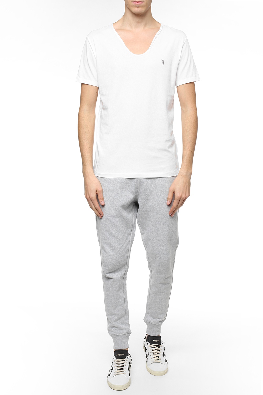 AllSaints ‘Tonic’ logo-embroidered T-shirt