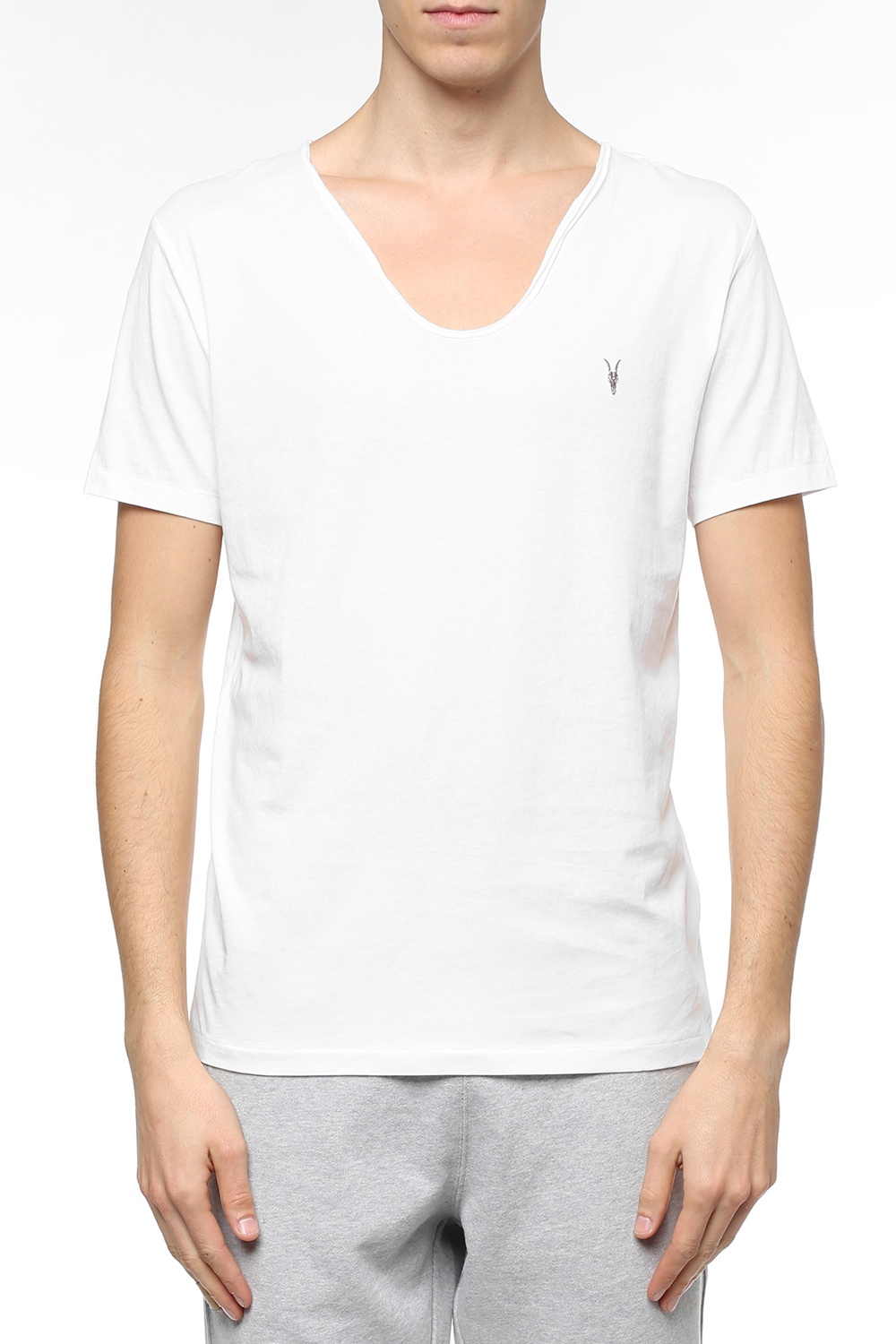 AllSaints ‘Tonic’ logo-embroidered T-shirt