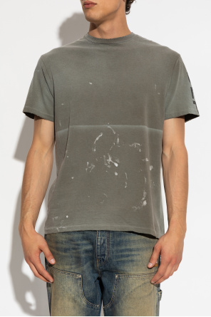 GALLERY DEPT. T-shirt z efektem vintage