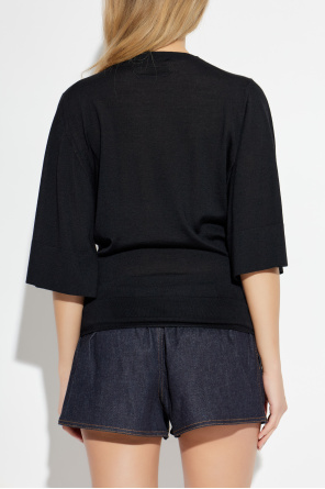 Jacquemus Top with embroidered logo