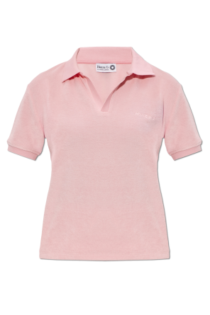 Polo made of 'frotte' cotton