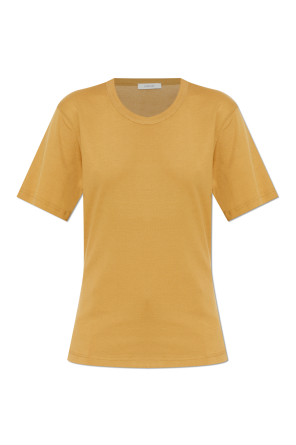 T-shirt with a round neckline