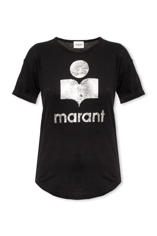 ‘Koldi’ T-shirt with logo od Marant Etoile
