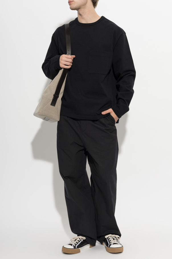 Lemaire Sweatshirt mit Tasche