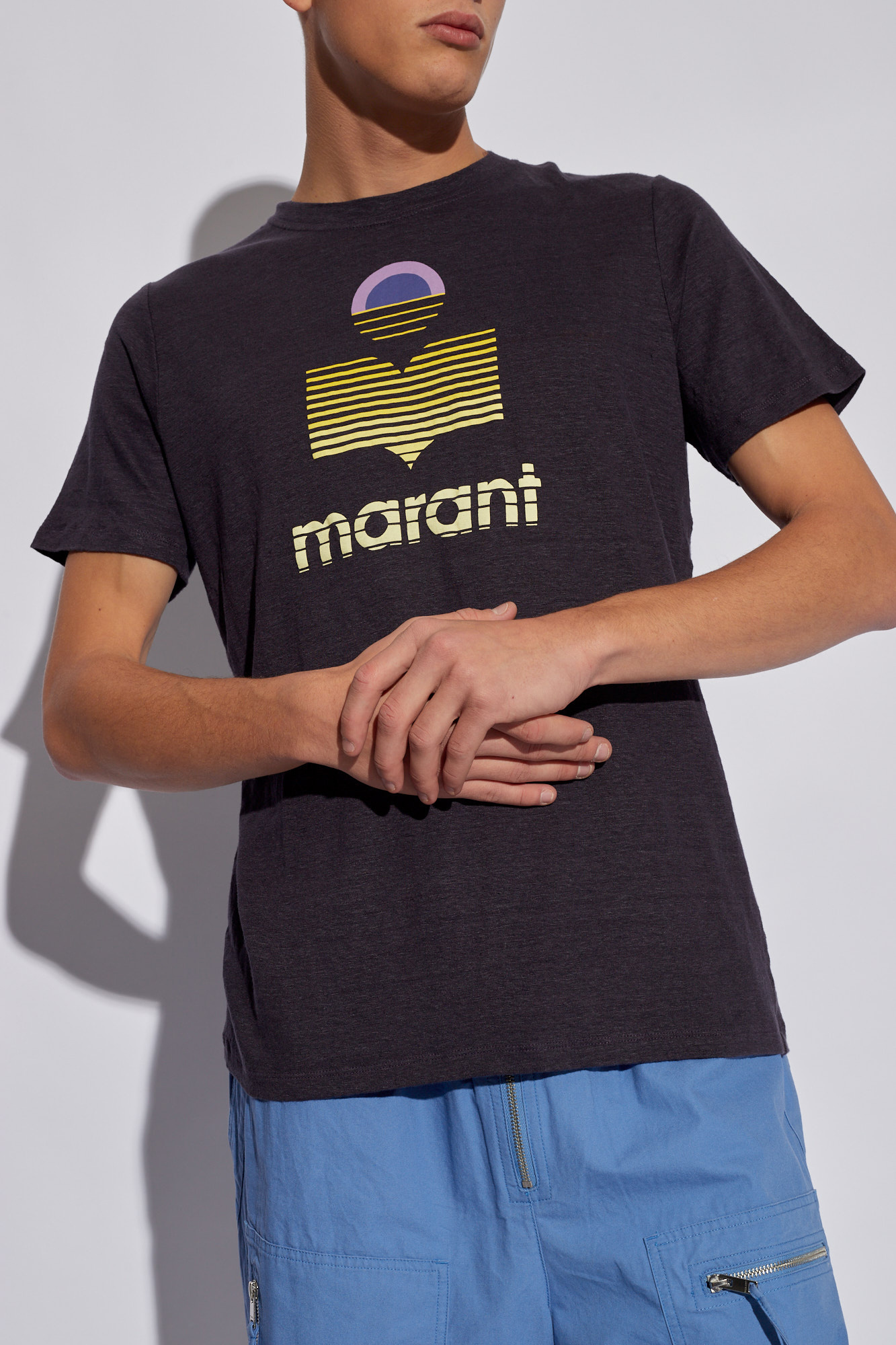 MARANT ‘Karman’ linen T-shirt