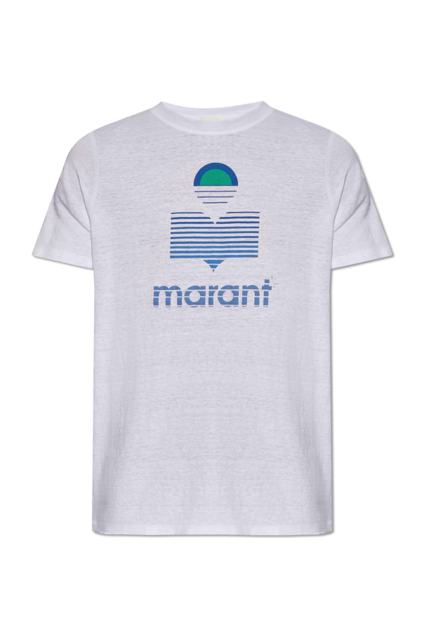 ‘Karman’ linen T-shirt od MARANT