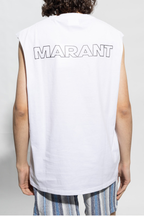 MARANT T-shirt z logo ‘Yvan’