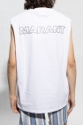 MARANT WHITE ‘Yvan’ T-shirt with logo