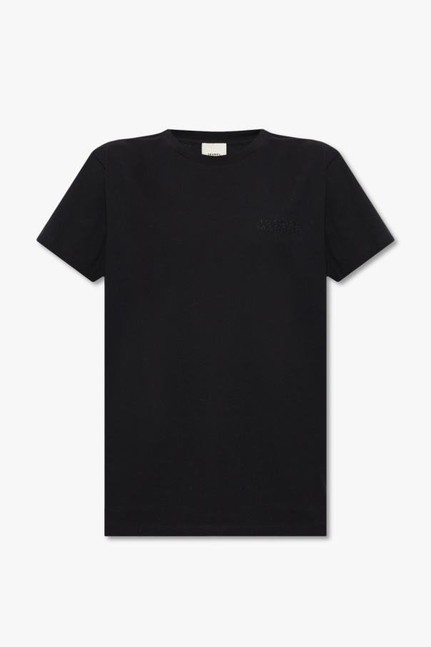 ‘Vidal’ T-shirt with logo od Isabel Marant