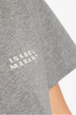 Isabel Marant T-shirt z logo ‘Zewel’