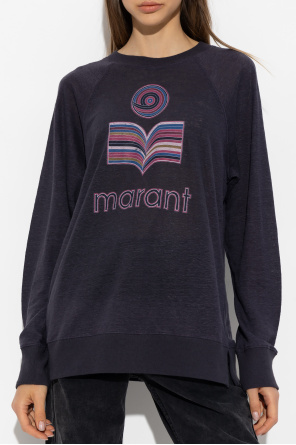 Marant Etoile ‘Kiefferf’ T-shirt with long sleeves