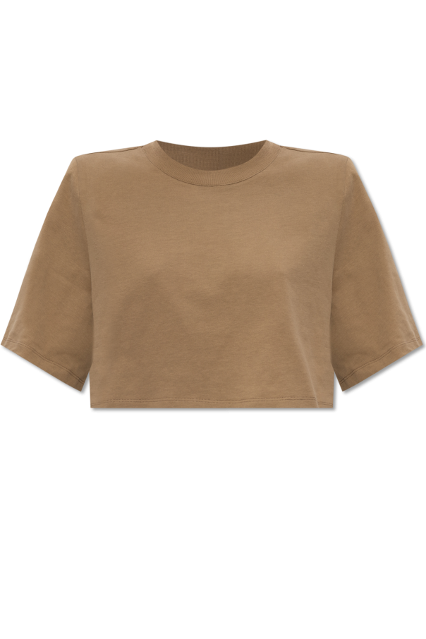 Isabel Marant New Look Granatowy T-shirt z napisem Future;