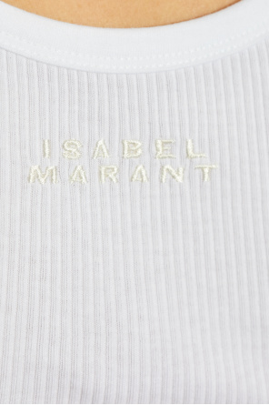 Isabel Marant Camiseta de algodón