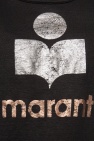 Marant Etoile Linen T-shirt with a slit