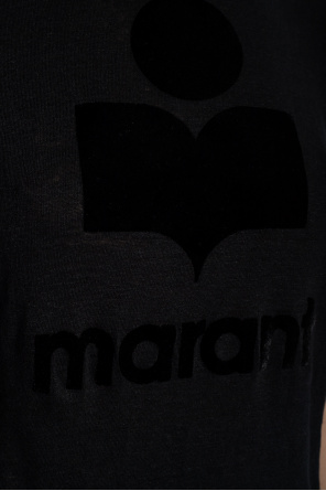 Marant Etoile T-shirt z nadrukiem ‘Zewel’