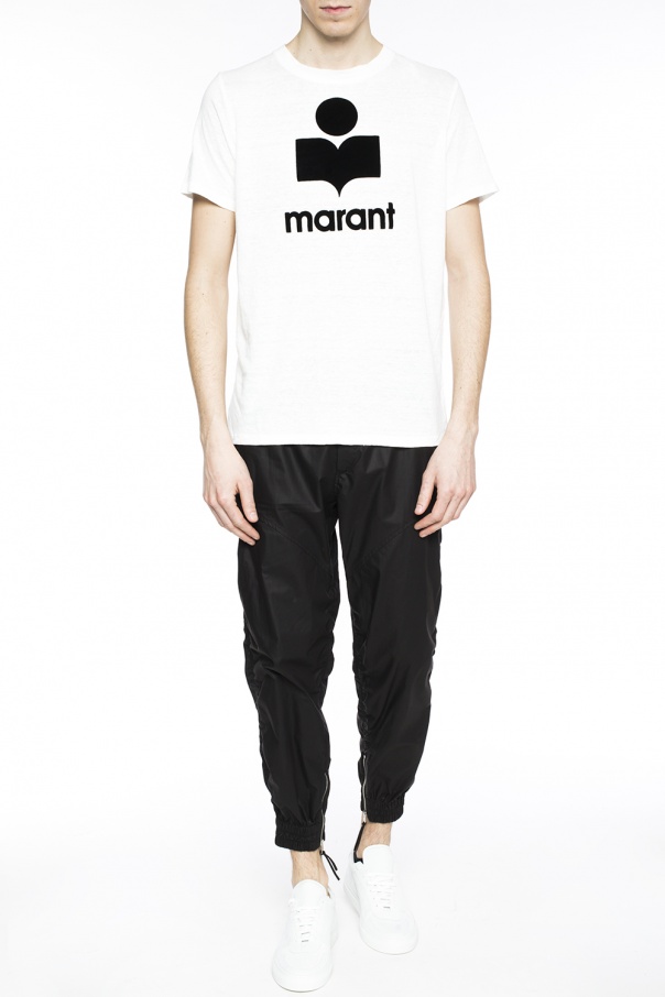 MARANT Logo-embossed T-shirt