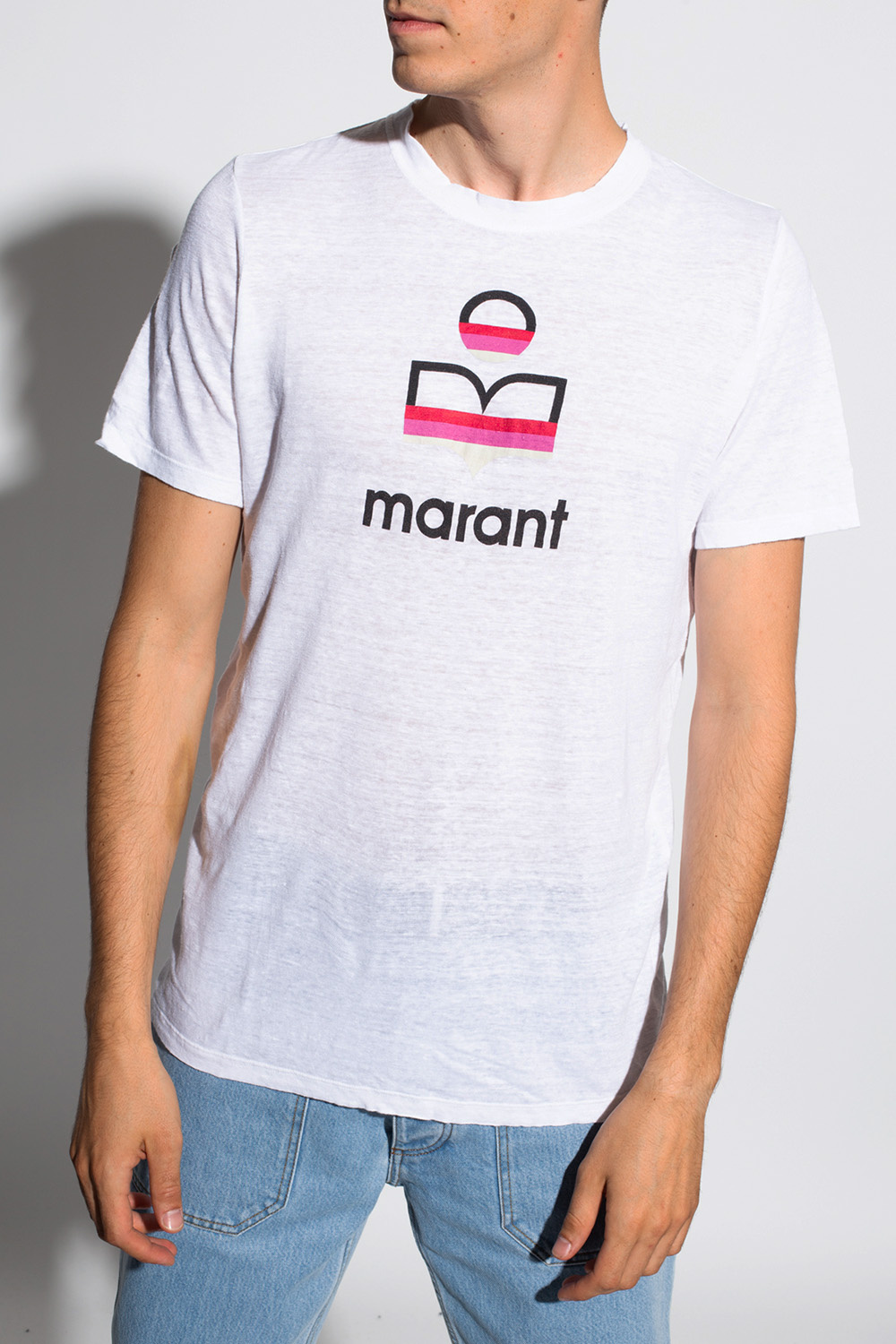 Isabel Marant T-shirt Ruimvallend with logo