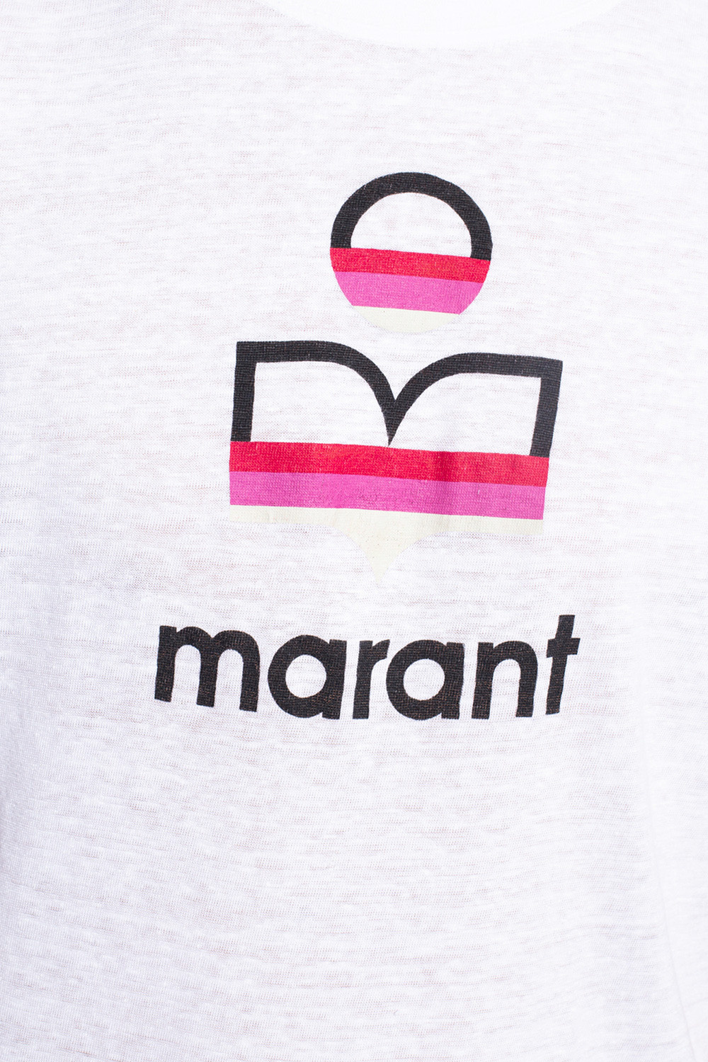 Isabel Marant T-shirt Ruimvallend with logo