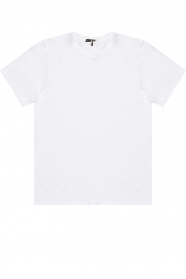 MARANT Linen T-shirt | Men's Clothing | Vitkac