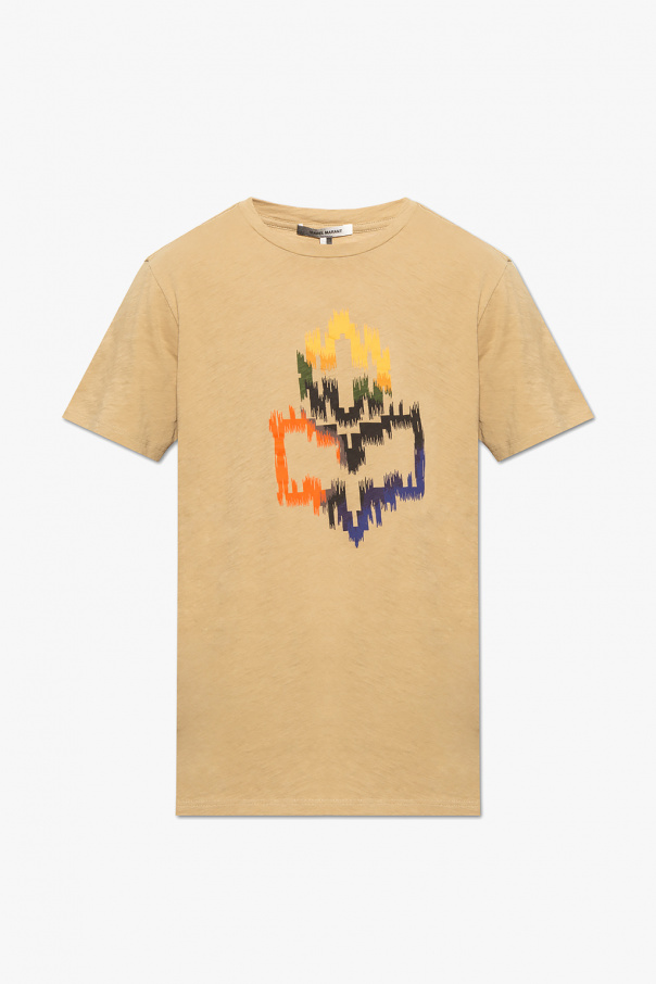 Isabel Marant ‘Zafferh’ T-shirt with logo