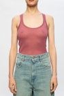 Marant Etoile PINK Ribbed slip top