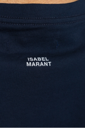 Isabel Marant ‘Annax’ T-shirt LONG with logo